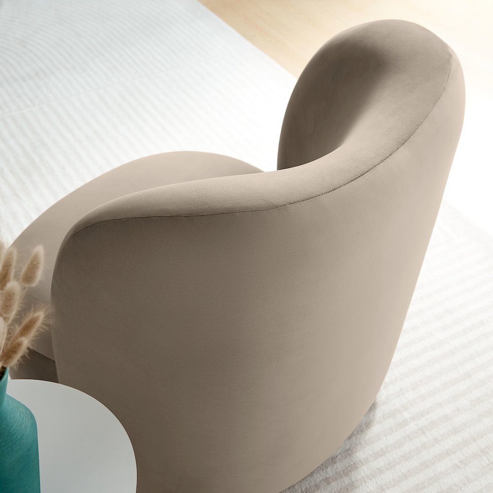 Monroe Performance Velvet Accent Chair. Picture 9