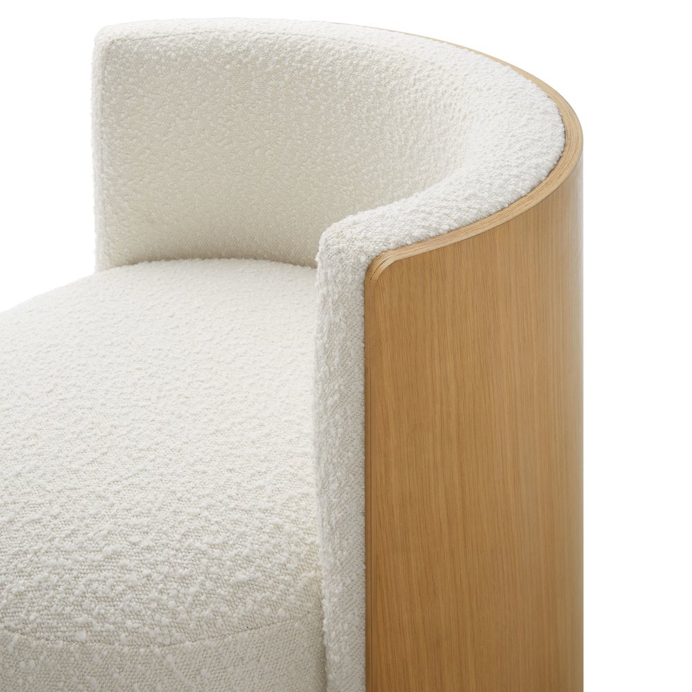 Solis Boucle Accent Chair. Picture 7