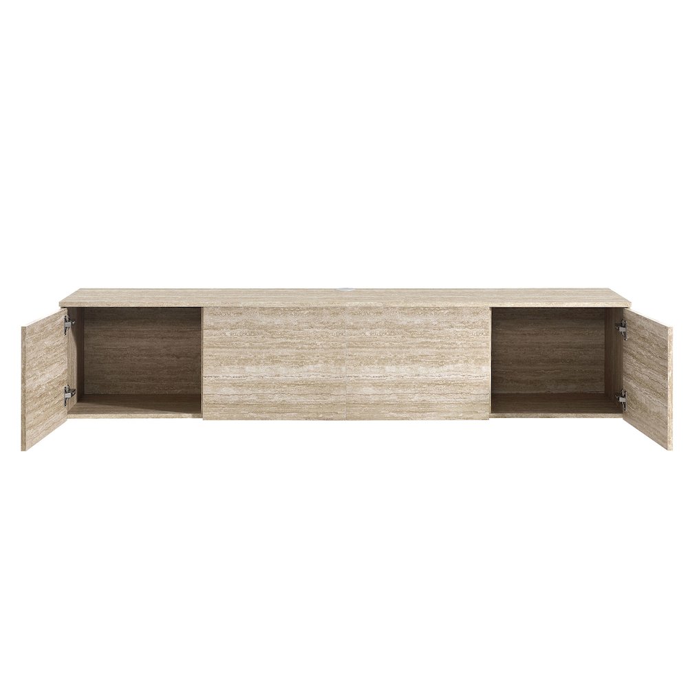 Terra 71" Wall-Mounted TV Stand. Picture 7