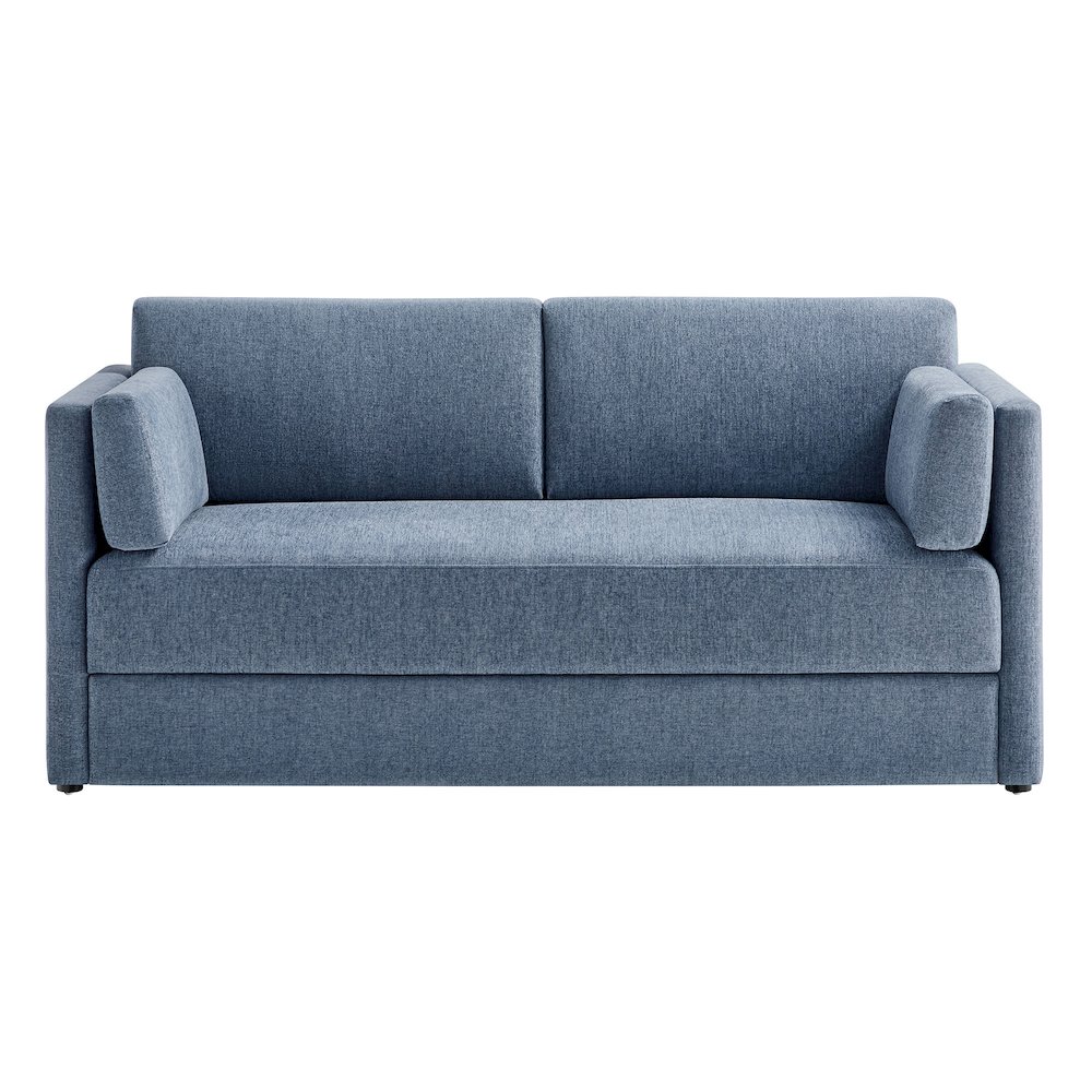 Linden Upholstered Heathered Chenille Sofa. Picture 6