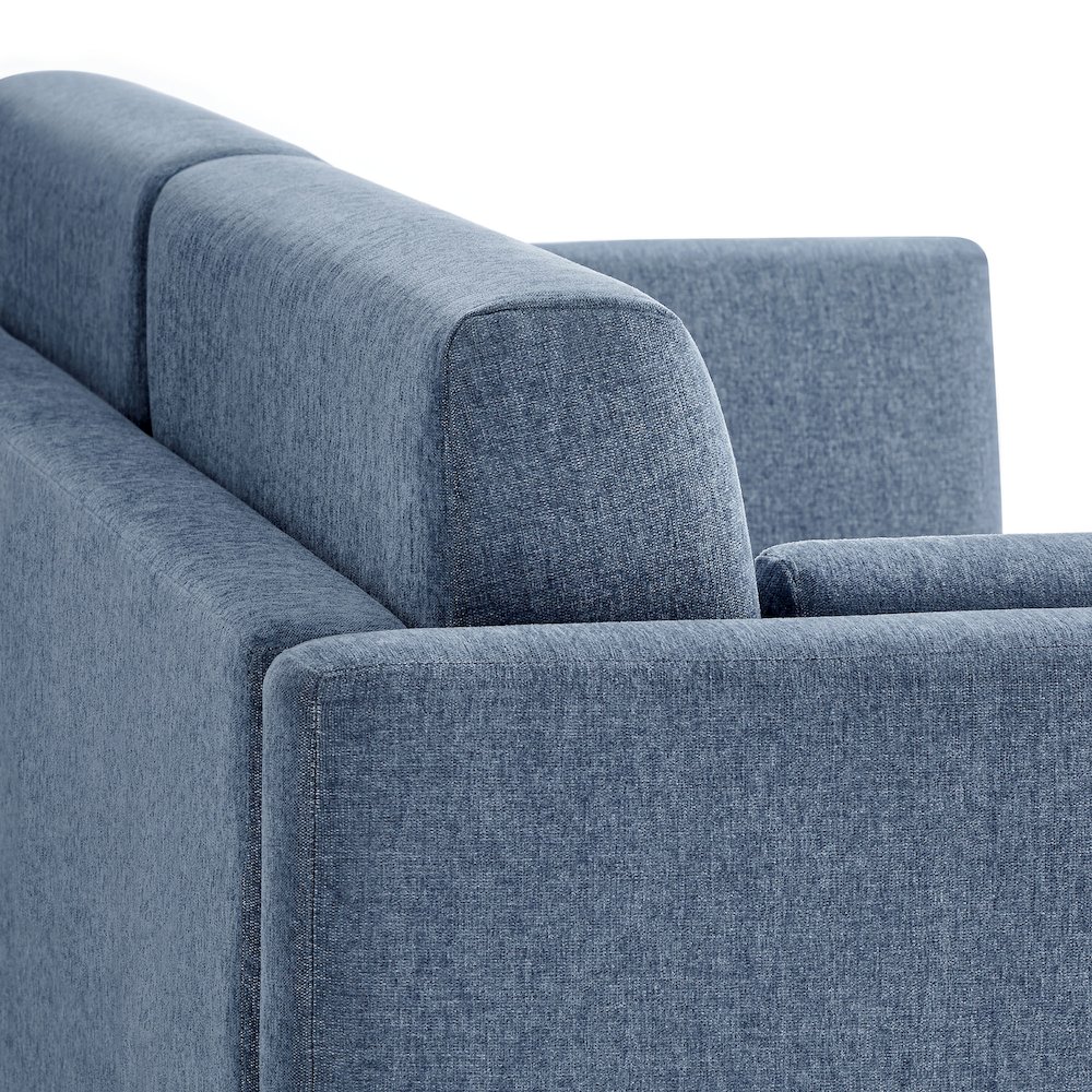 Linden Upholstered Heathered Chenille Sofa. Picture 7