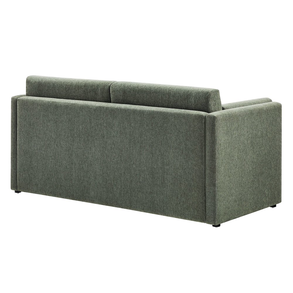 Linden Upholstered Heathered Chenille Sofa. Picture 5