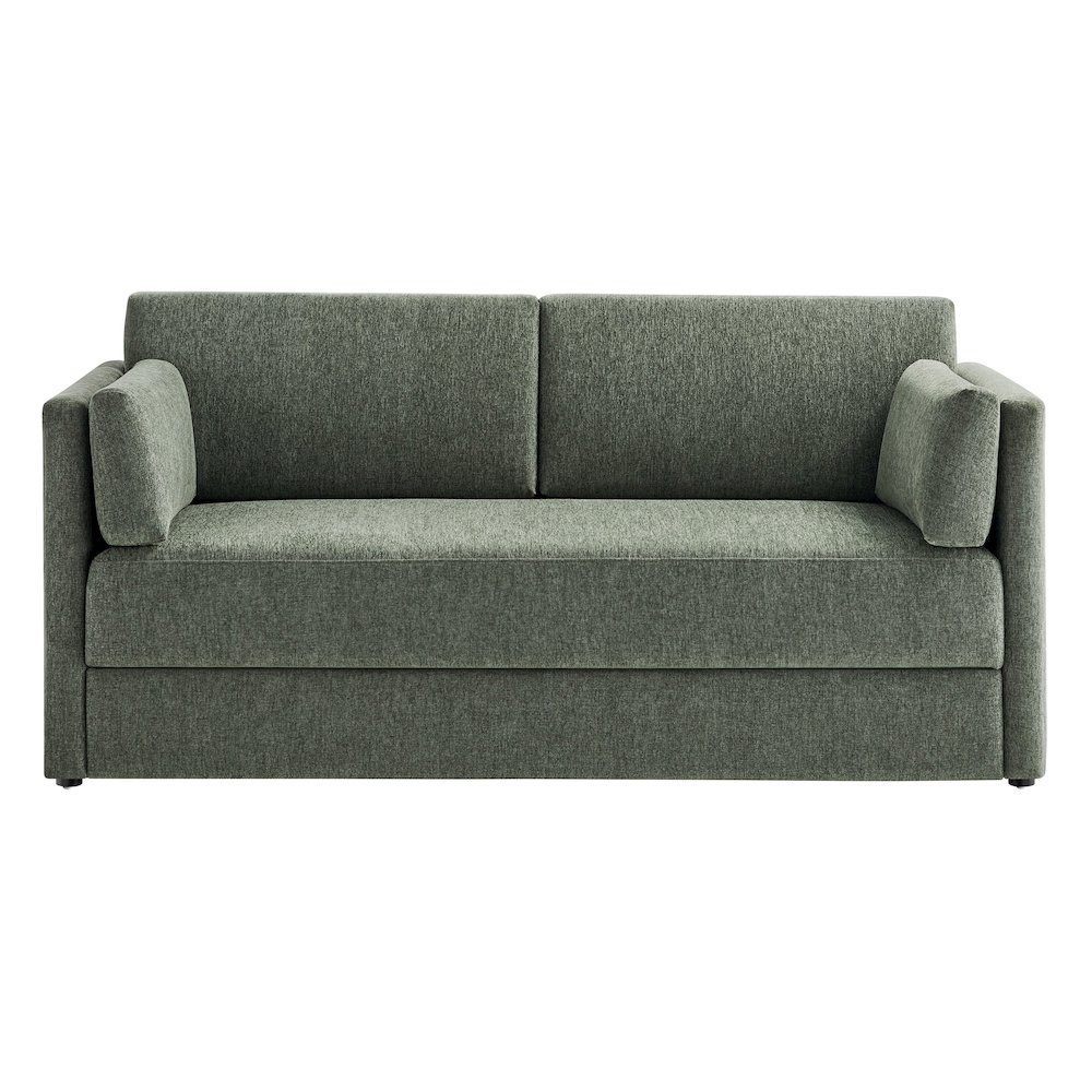 Linden Upholstered Heathered Chenille Sofa. Picture 6
