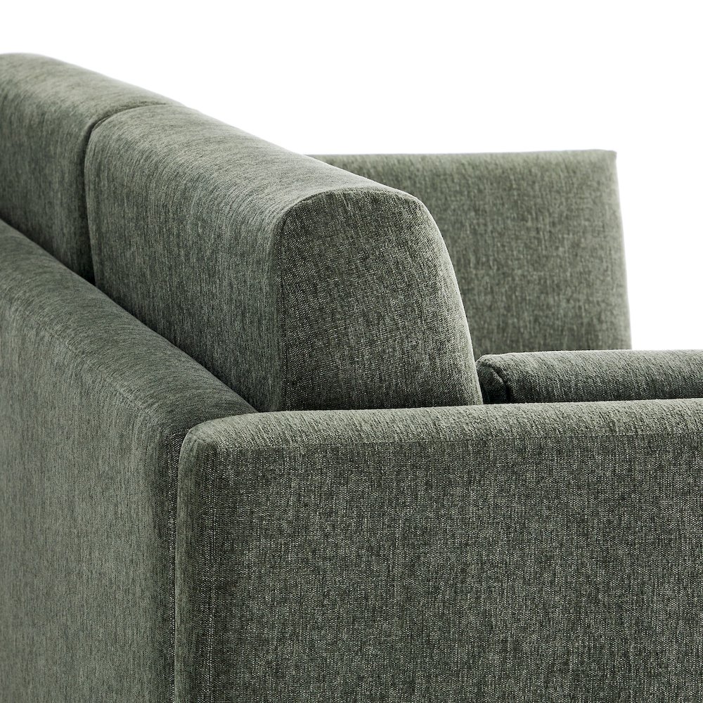 Linden Upholstered Heathered Chenille Sofa. Picture 7