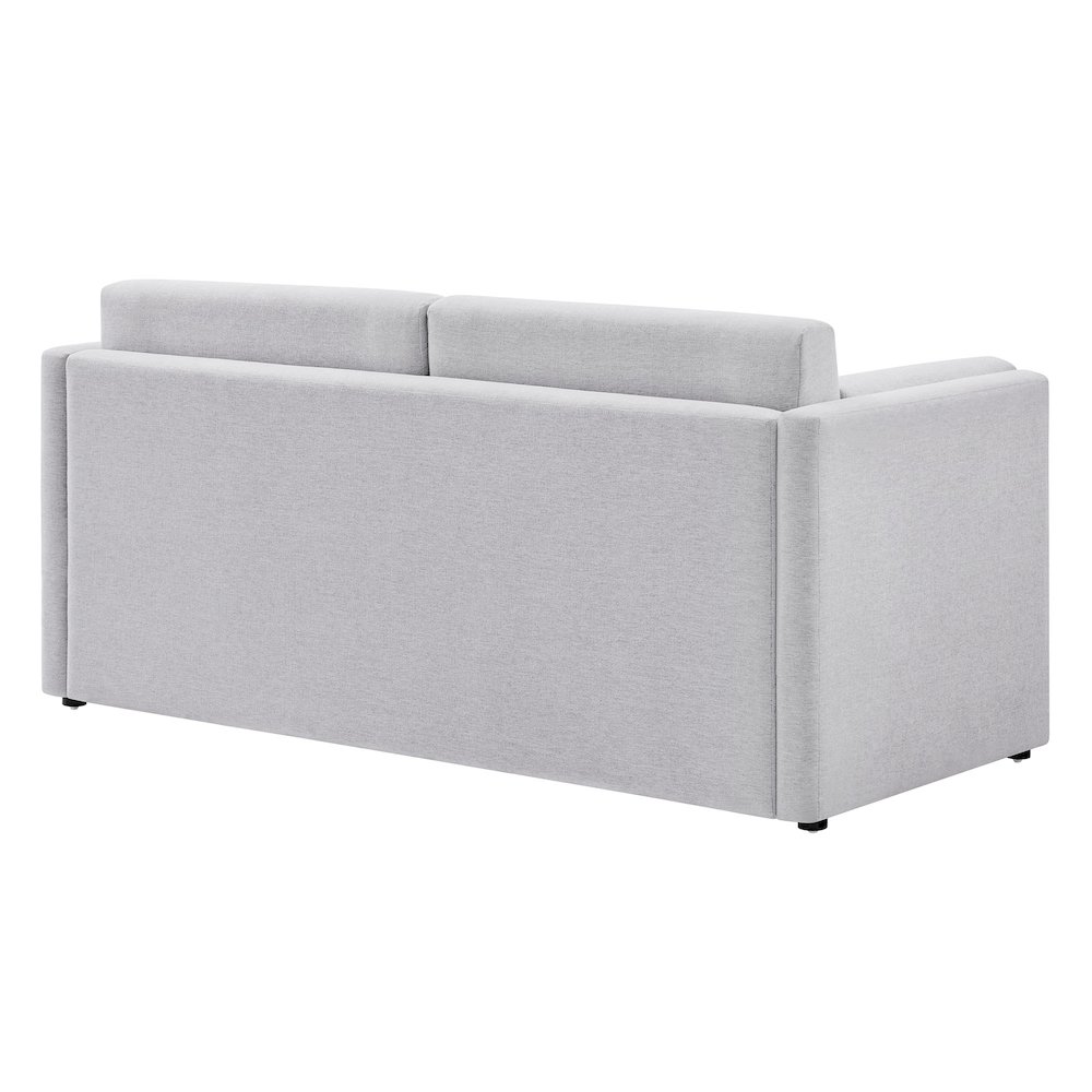 Linden Upholstered Heathered Chenille Sofa. Picture 5