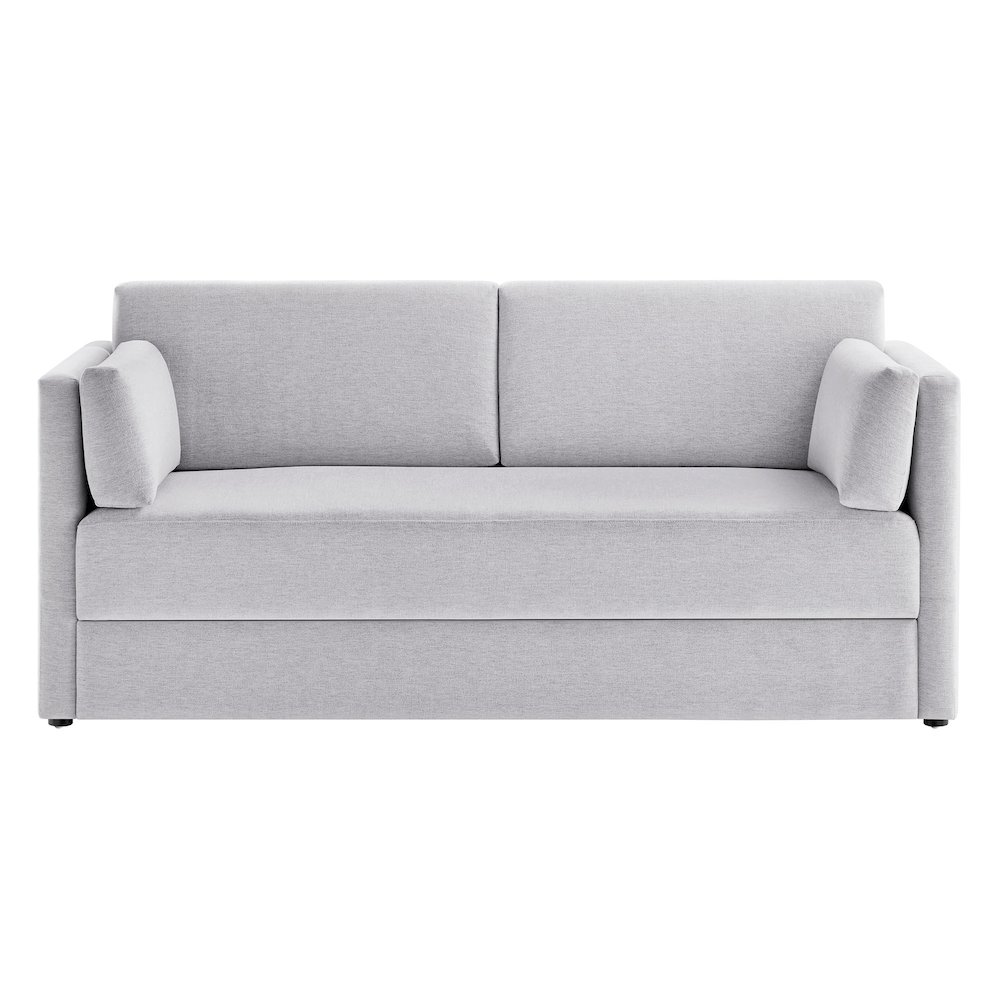 Linden Upholstered Heathered Chenille Sofa. Picture 6