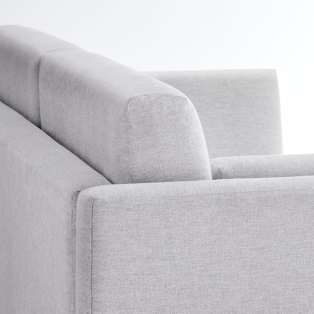 Linden Upholstered Heathered Chenille Sofa. Picture 7