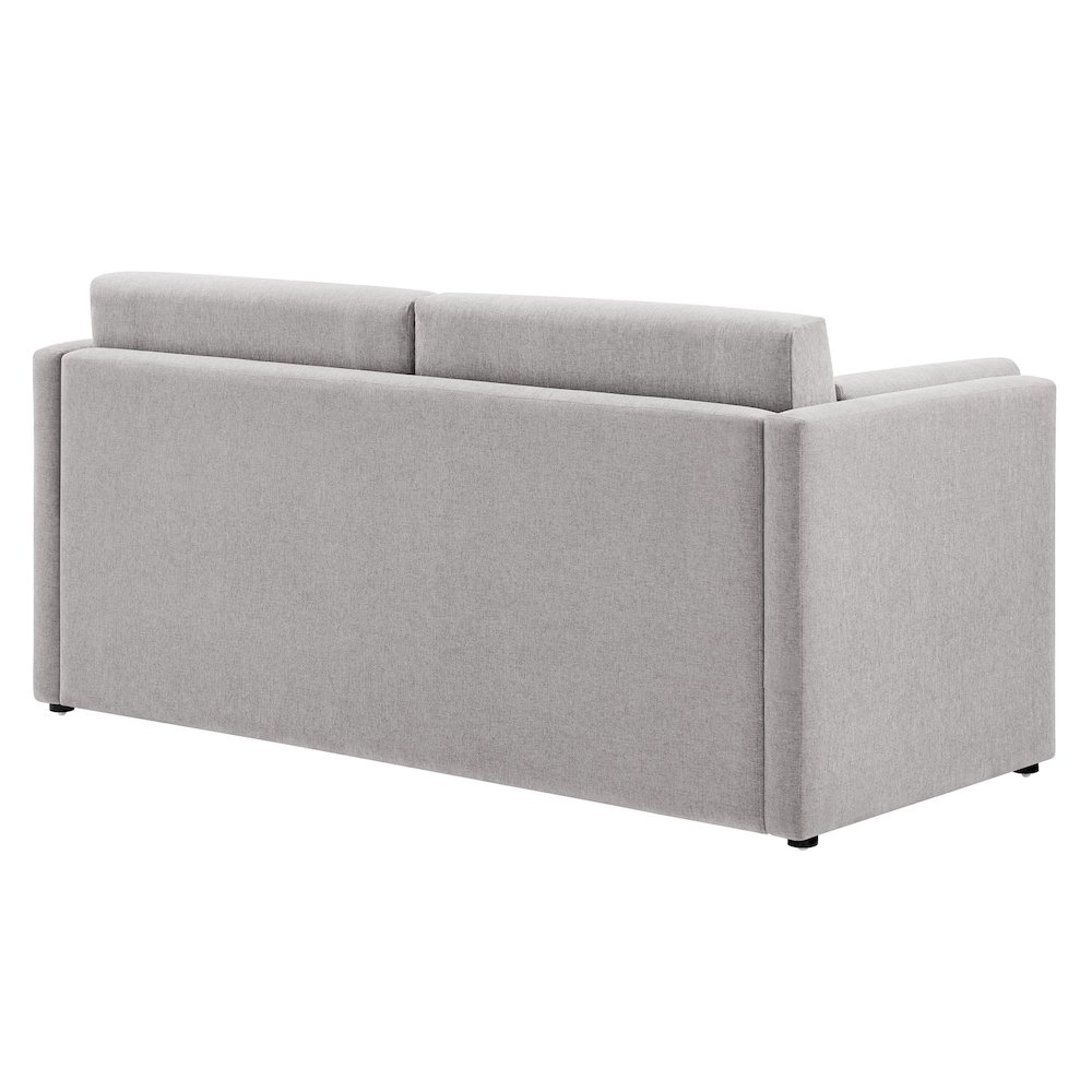 Linden Upholstered Heathered Chenille Sofa. Picture 5
