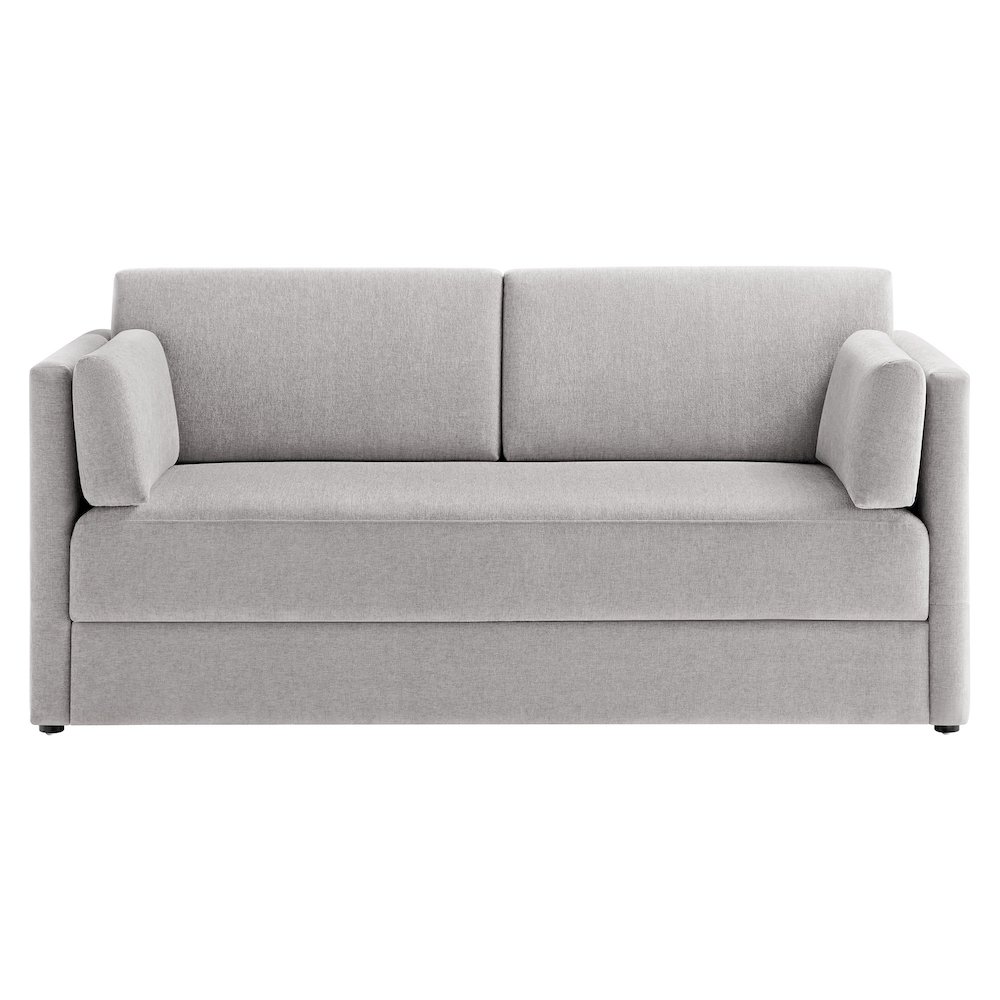 Linden Upholstered Heathered Chenille Sofa. Picture 6