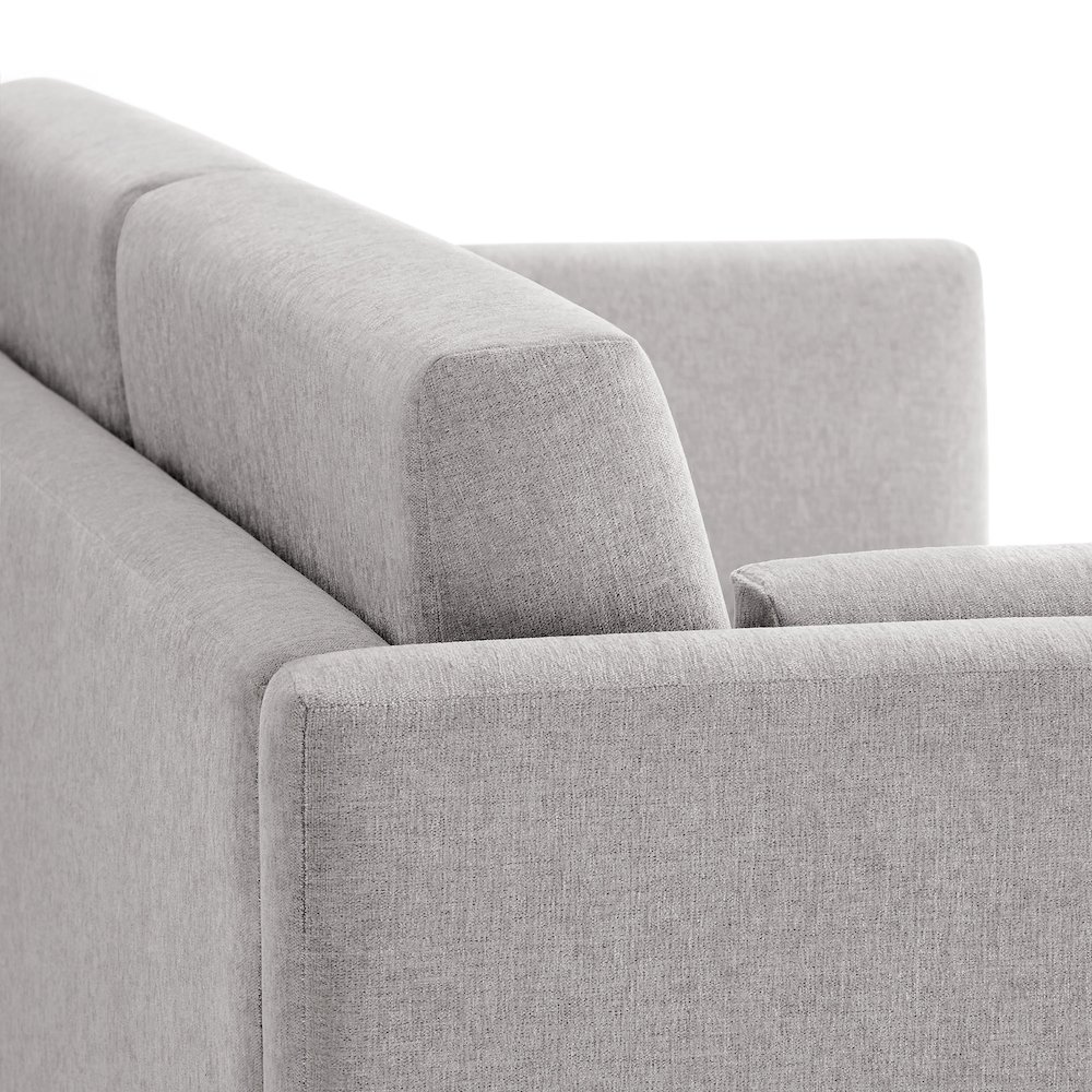 Linden Upholstered Heathered Chenille Sofa. Picture 7