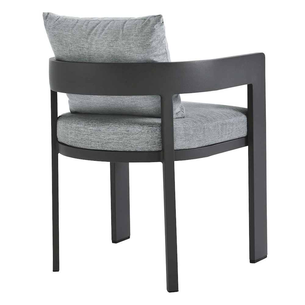 Tahoe Outdoor Patio Aluminum Dining Chair. Picture 5