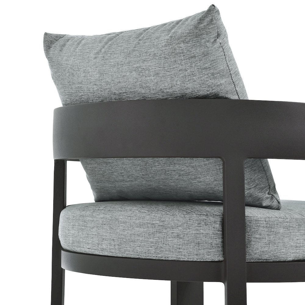 Tahoe Outdoor Patio Aluminum Dining Chair. Picture 7