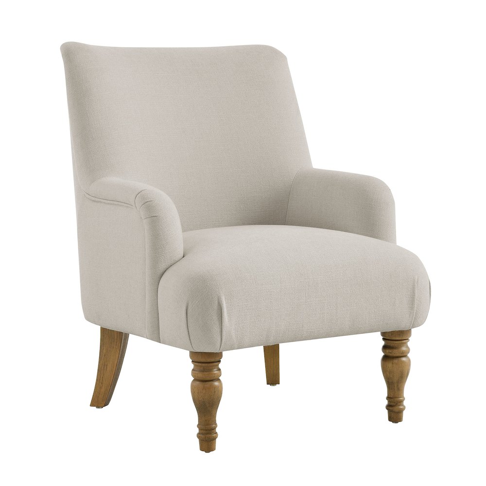 Ellington Fabric Upholstered Accent Armchair. Picture 1