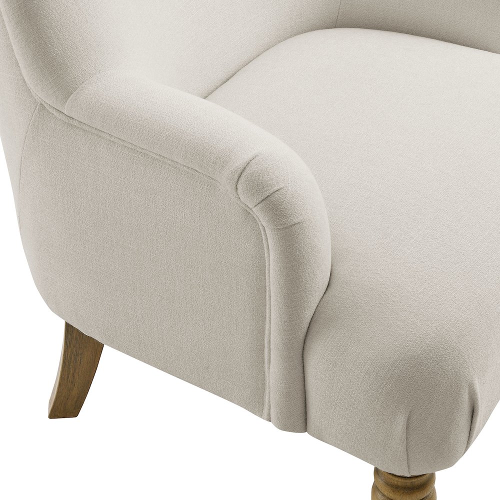 Ellington Fabric Upholstered Accent Armchair. Picture 7