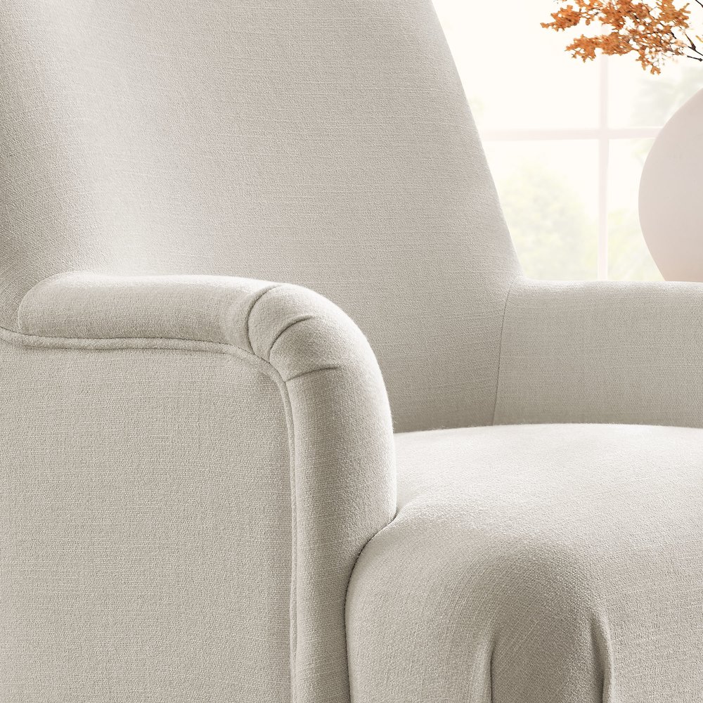 Ellington Fabric Upholstered Accent Armchair. Picture 9