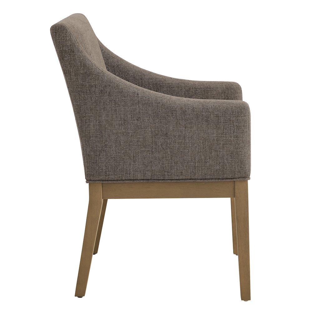 Alton Fabric Upholstered Dining Armchair. Picture 4