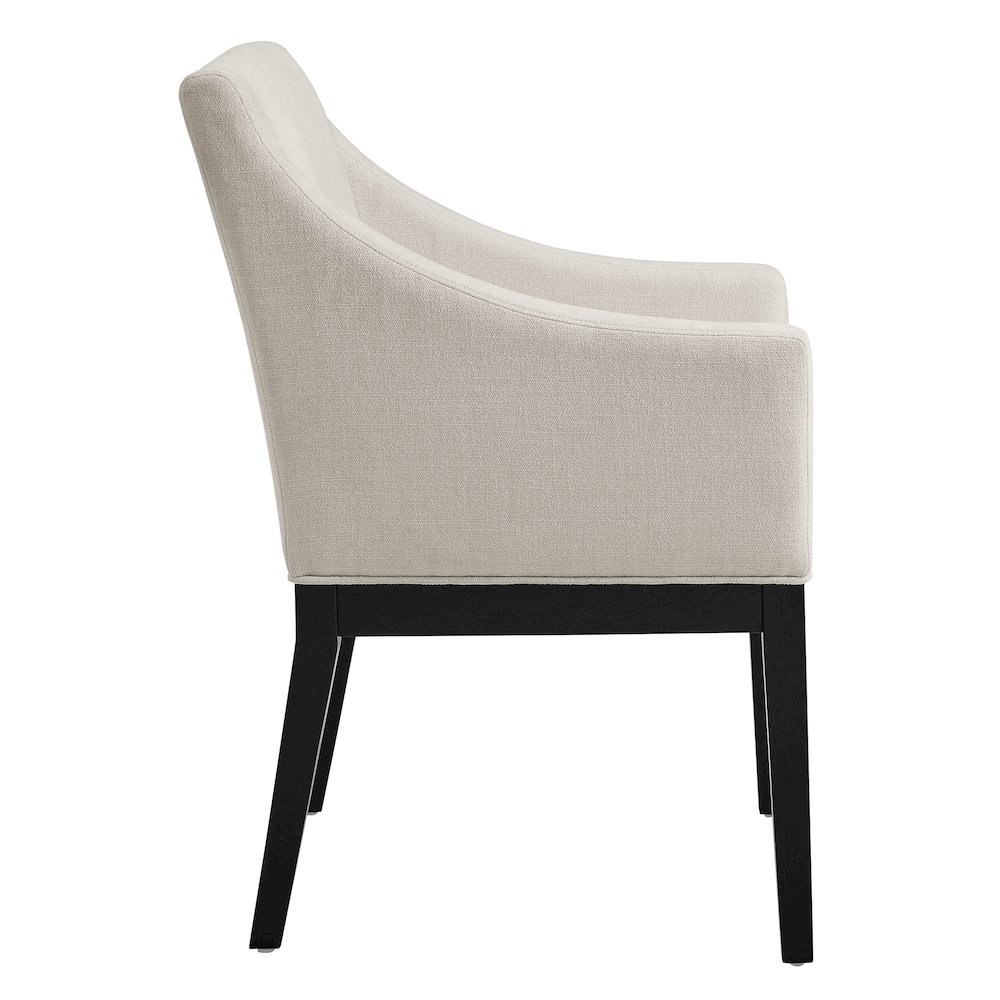 Alton Fabric Upholstered Dining Armchair. Picture 4