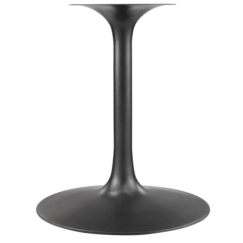 Lippa 60" Round Pedestal Solid Wood Dining Table. Picture 5