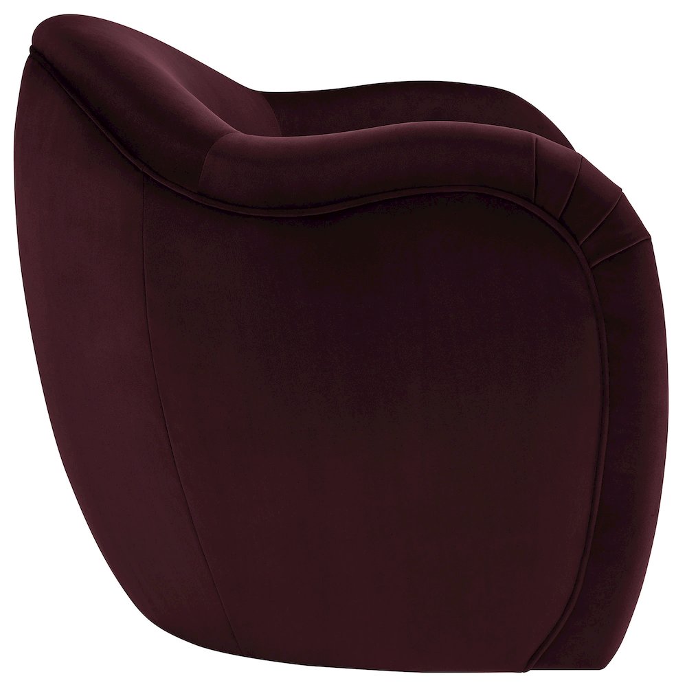 Compose Performance Velvet Accent Chair. Picture 4