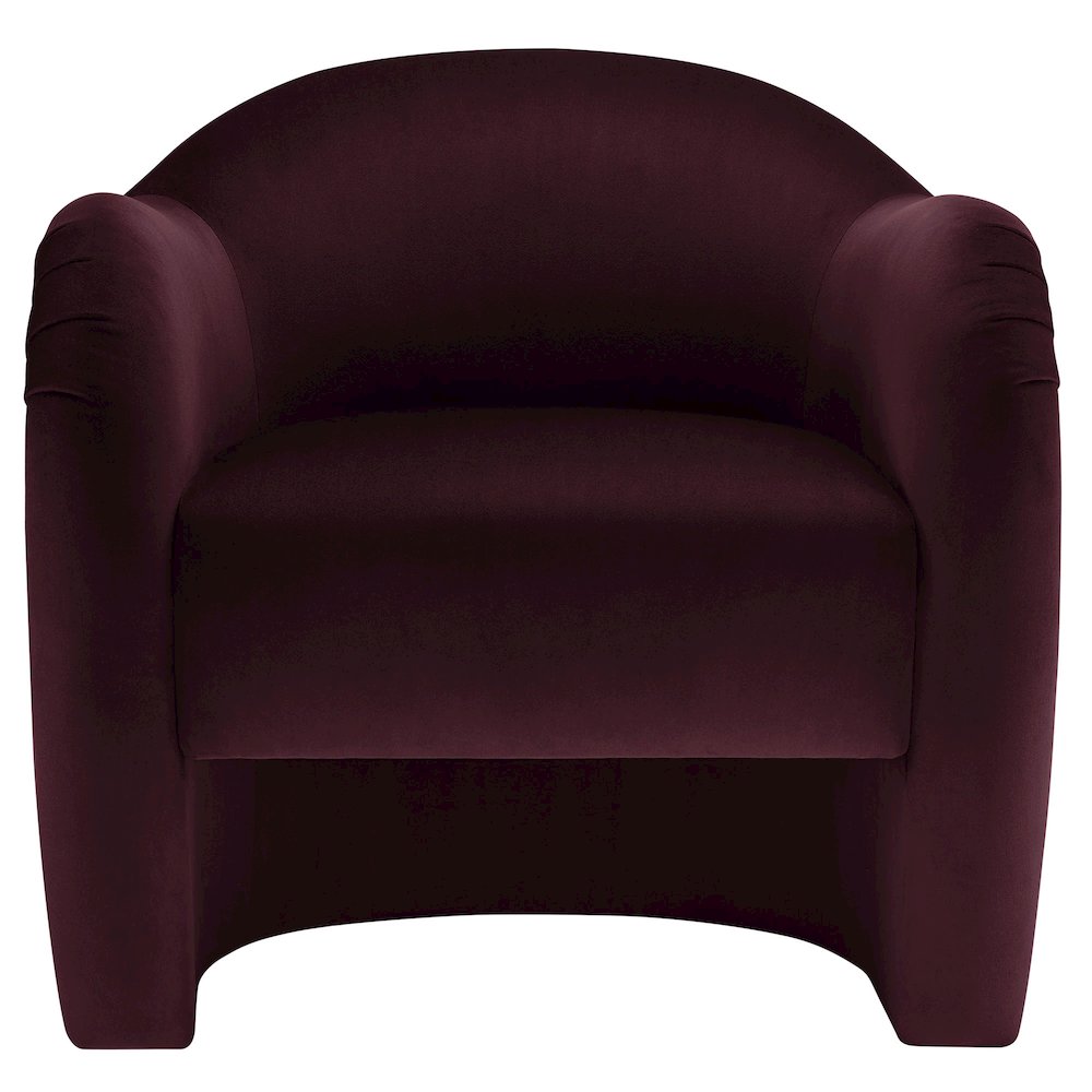 Compose Performance Velvet Accent Chair. Picture 6