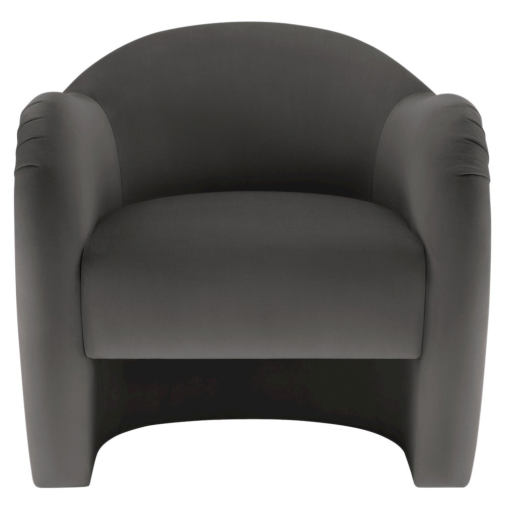 Compose Performance Velvet Accent Chair. Picture 6