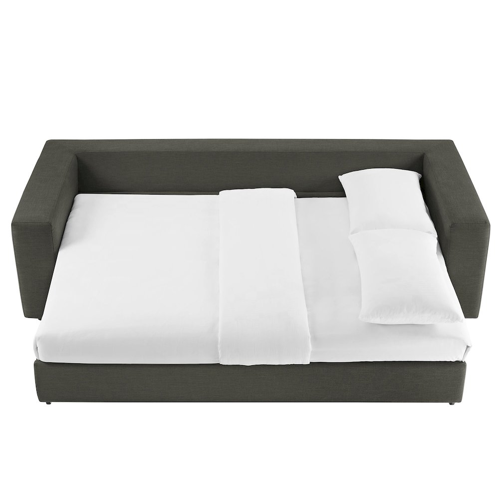 Commix Down Filled Overstuffed Sleeper Sofa. Picture 10