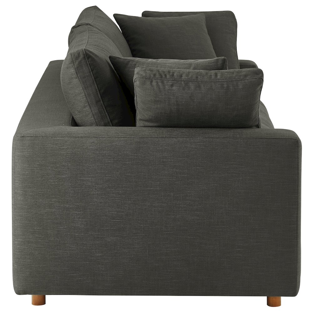 Commix Down Filled Overstuffed Sleeper Sofa. Picture 4