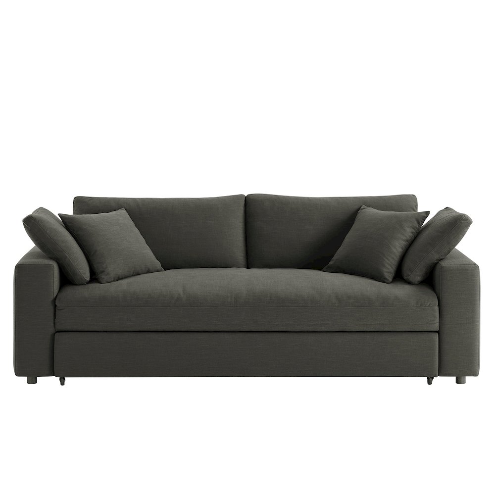 Commix Down Filled Overstuffed Sleeper Sofa. Picture 6