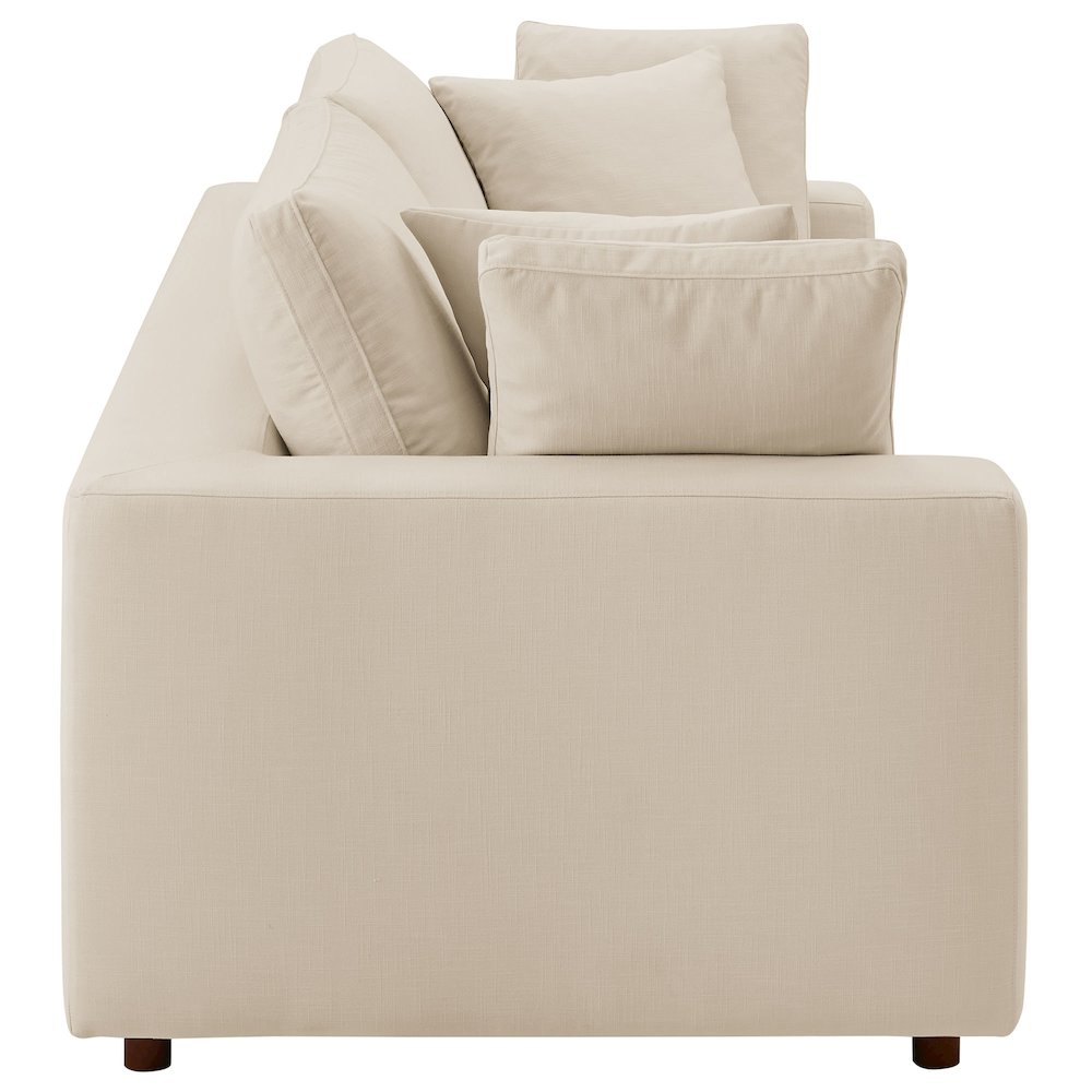 Commix Down Filled Overstuffed Sleeper Sofa. Picture 4