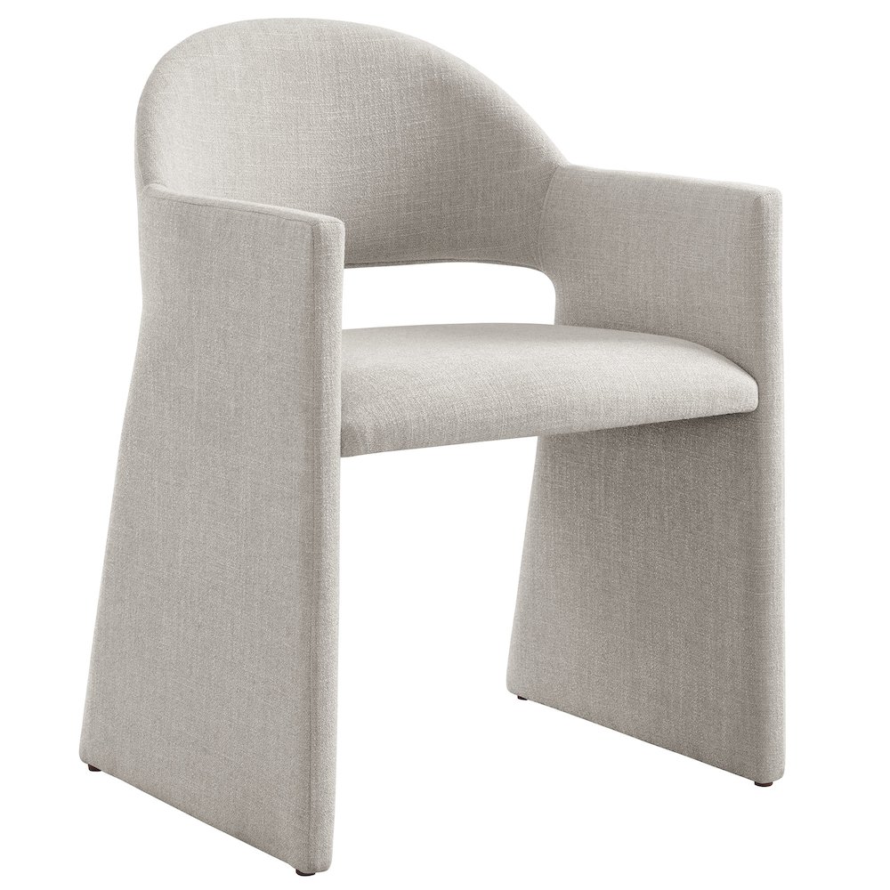 Talia Upholstered Fabric Dining Armchair. Picture 1