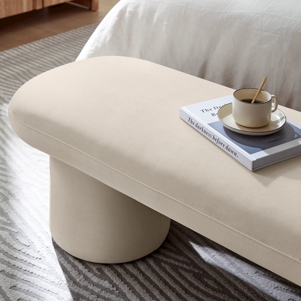 Orla Performance Velvet Bench. Picture 10