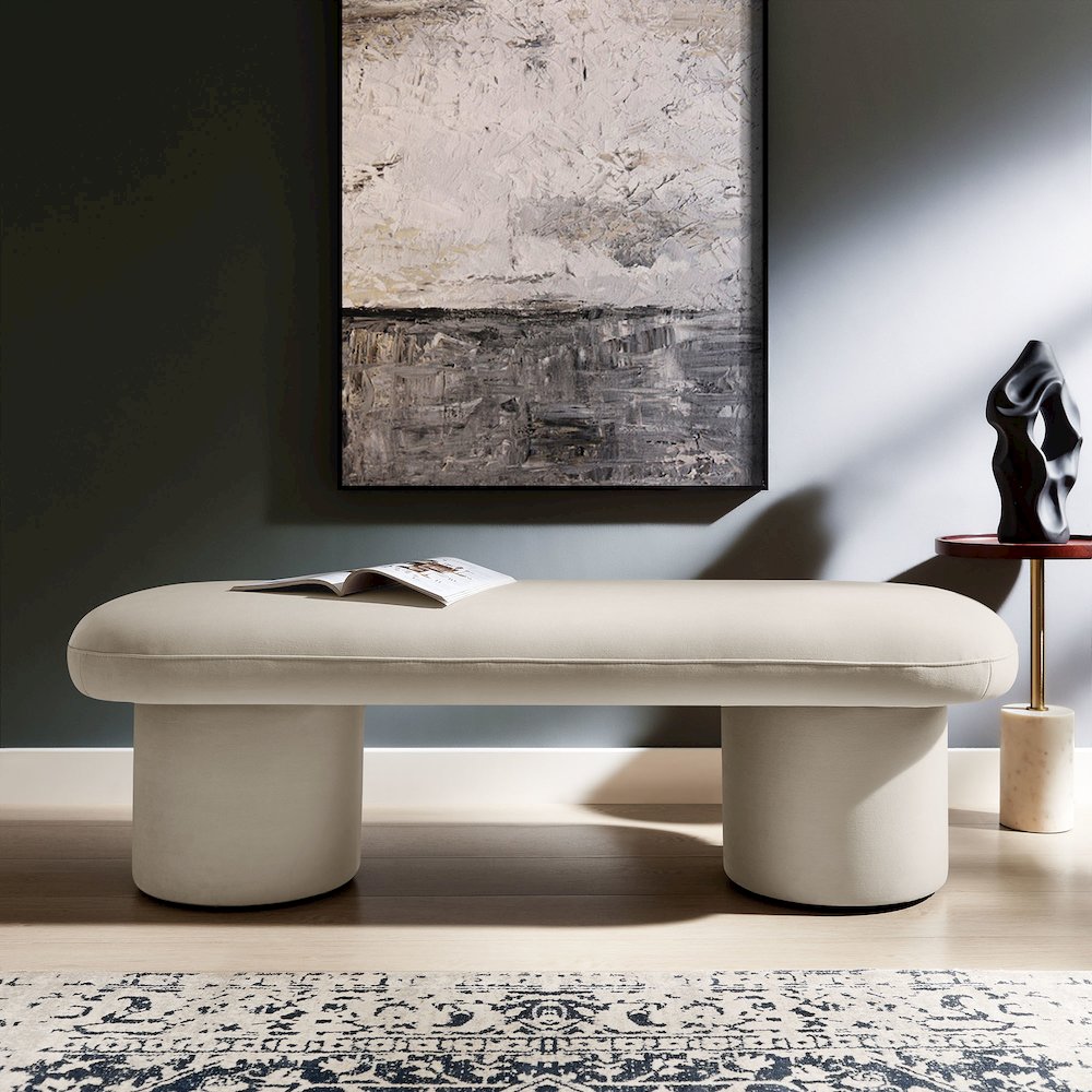 Orla Performance Velvet Bench. Picture 9