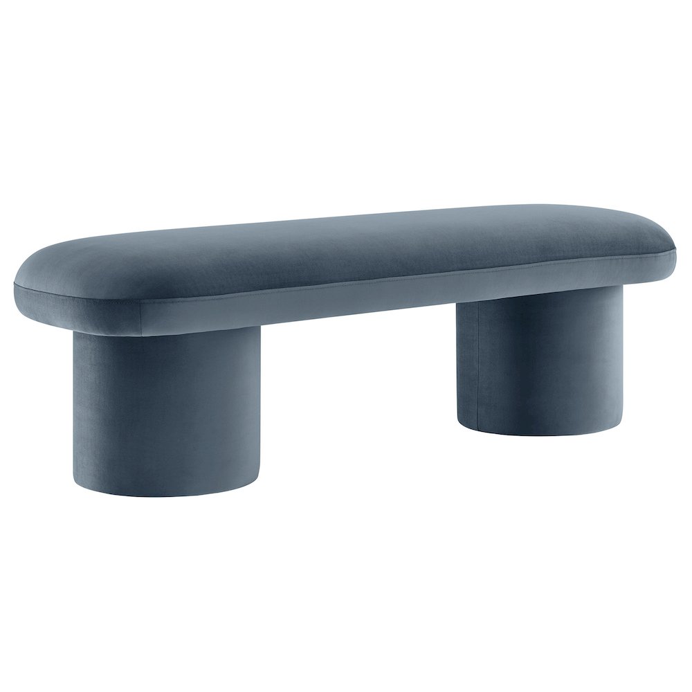 Orla Performance Velvet Bench. Picture 1