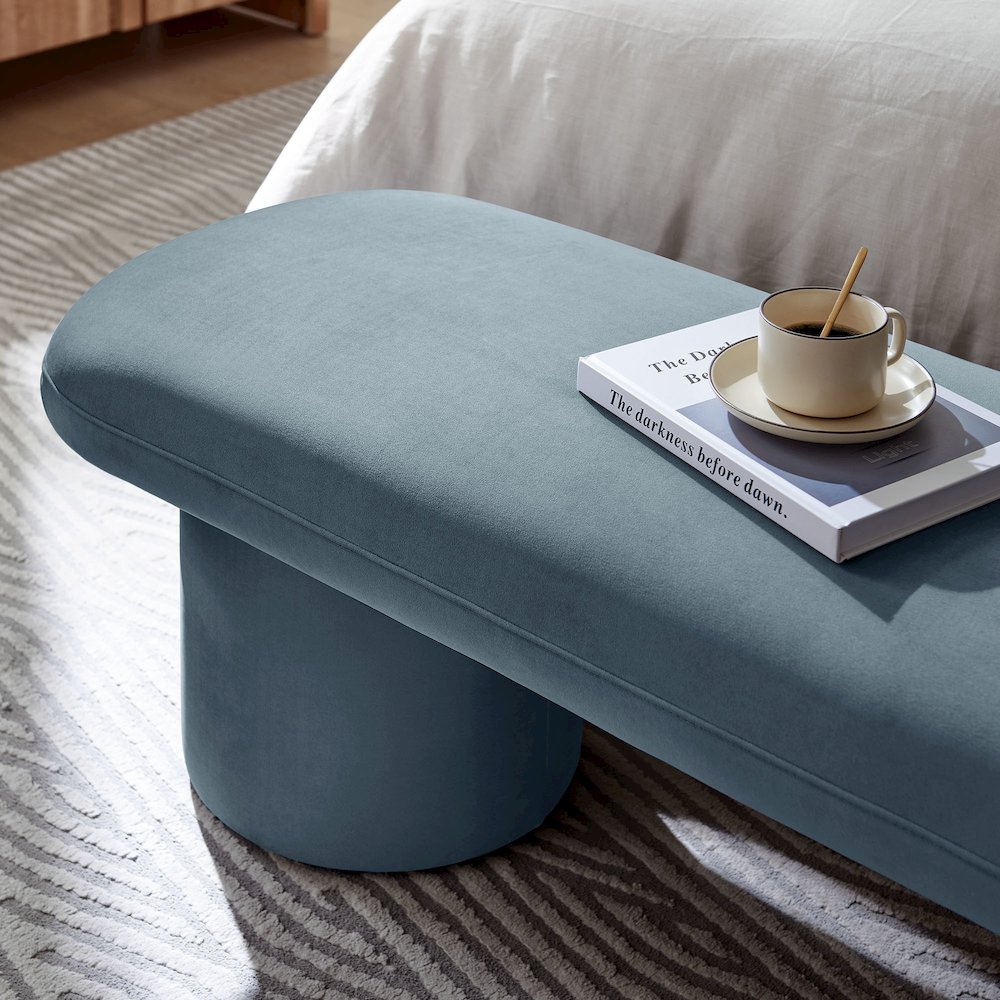 Orla Performance Velvet Bench. Picture 10