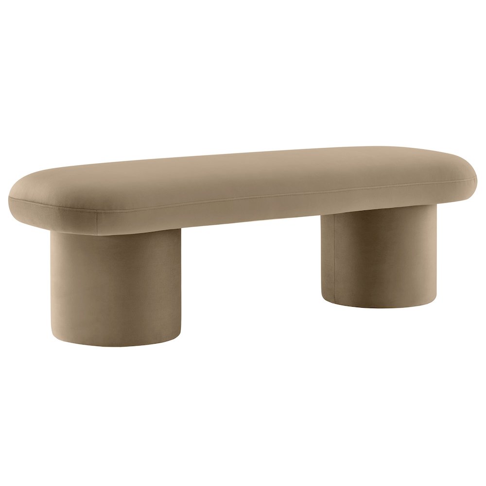 Orla Performance Velvet Bench. Picture 1