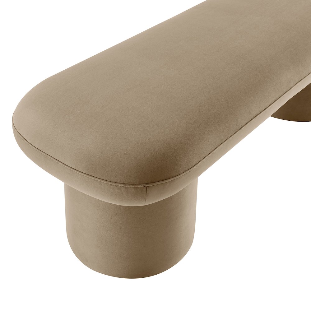 Orla Performance Velvet Bench. Picture 7