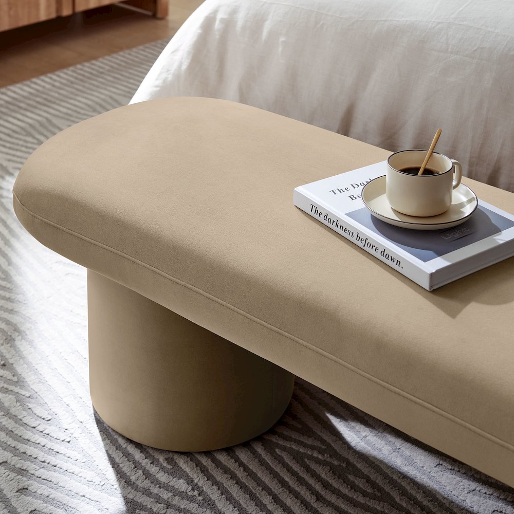 Orla Performance Velvet Bench. Picture 10