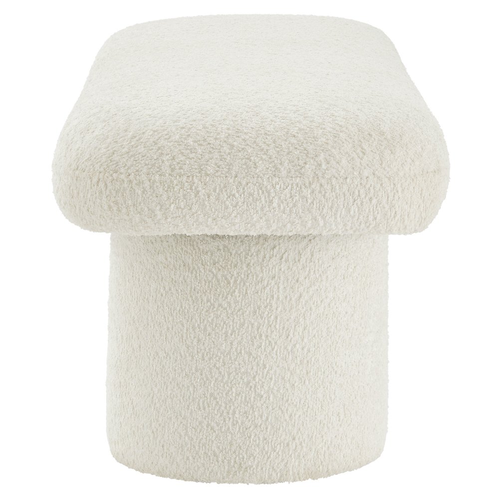 Orla Chenille Upholstered Bench. Picture 4