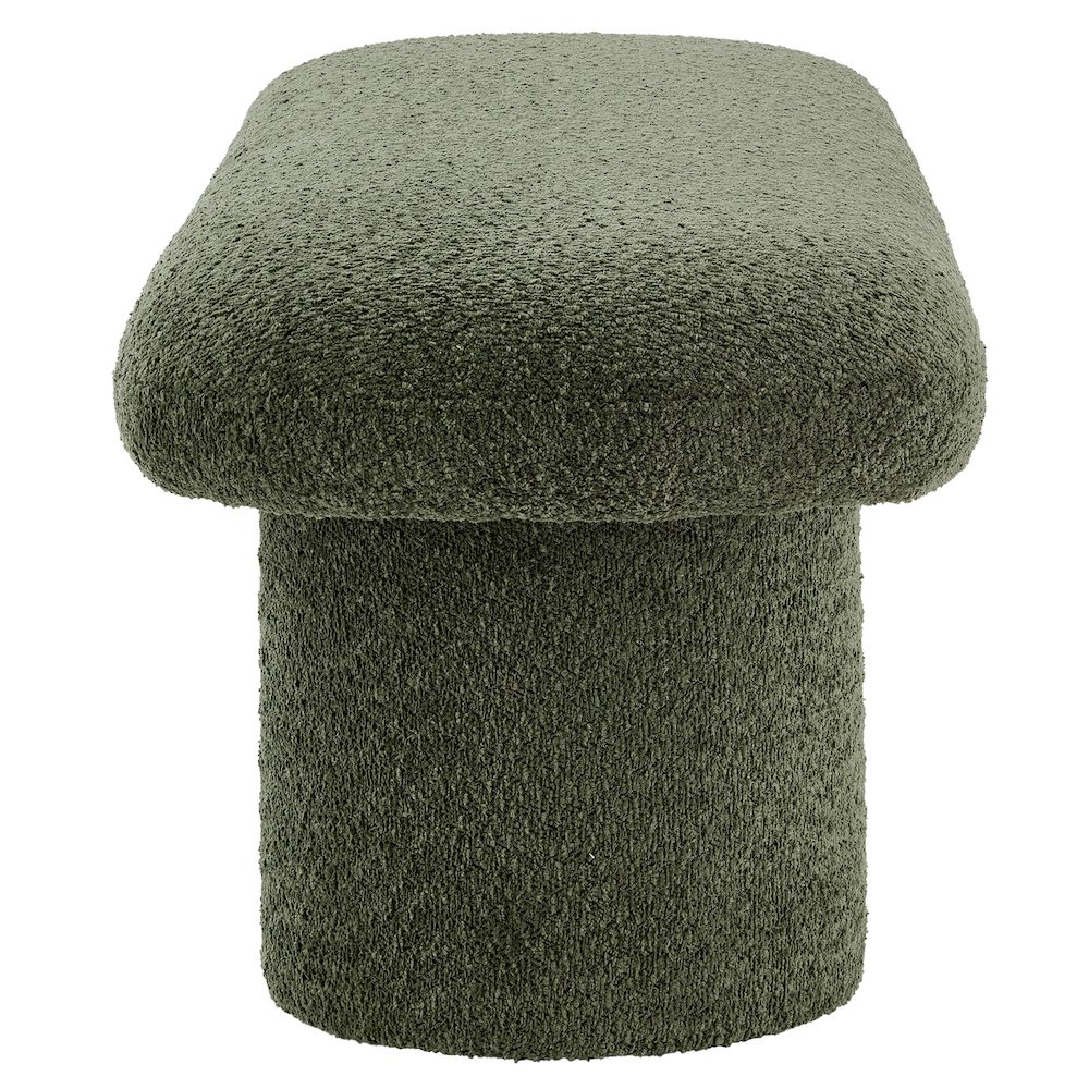 Orla Chenille Upholstered Bench. Picture 4