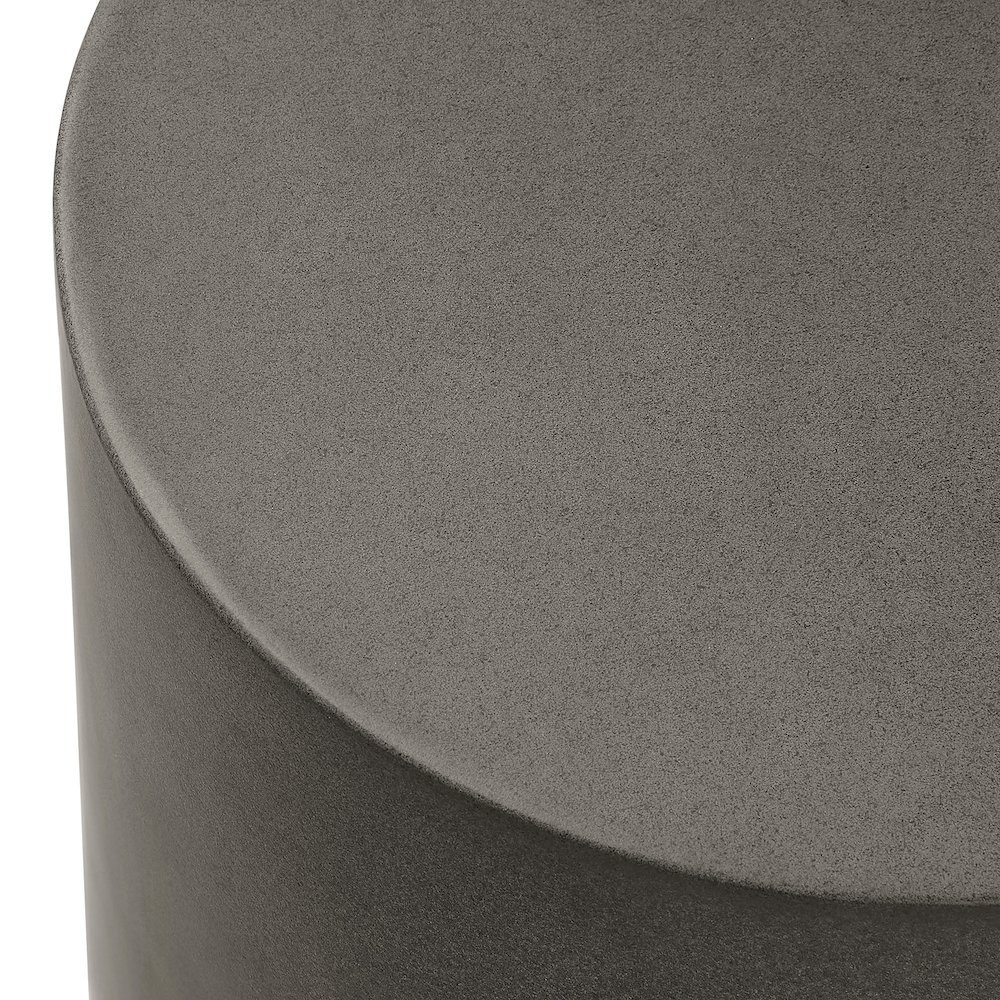 Brion Indoor - Outdoor Patio Concrete Stool. Picture 5