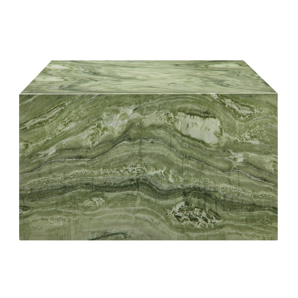 Jordana Square Plinth Indoor - Outdoor Patio Concrete Coffee Table. Picture 5