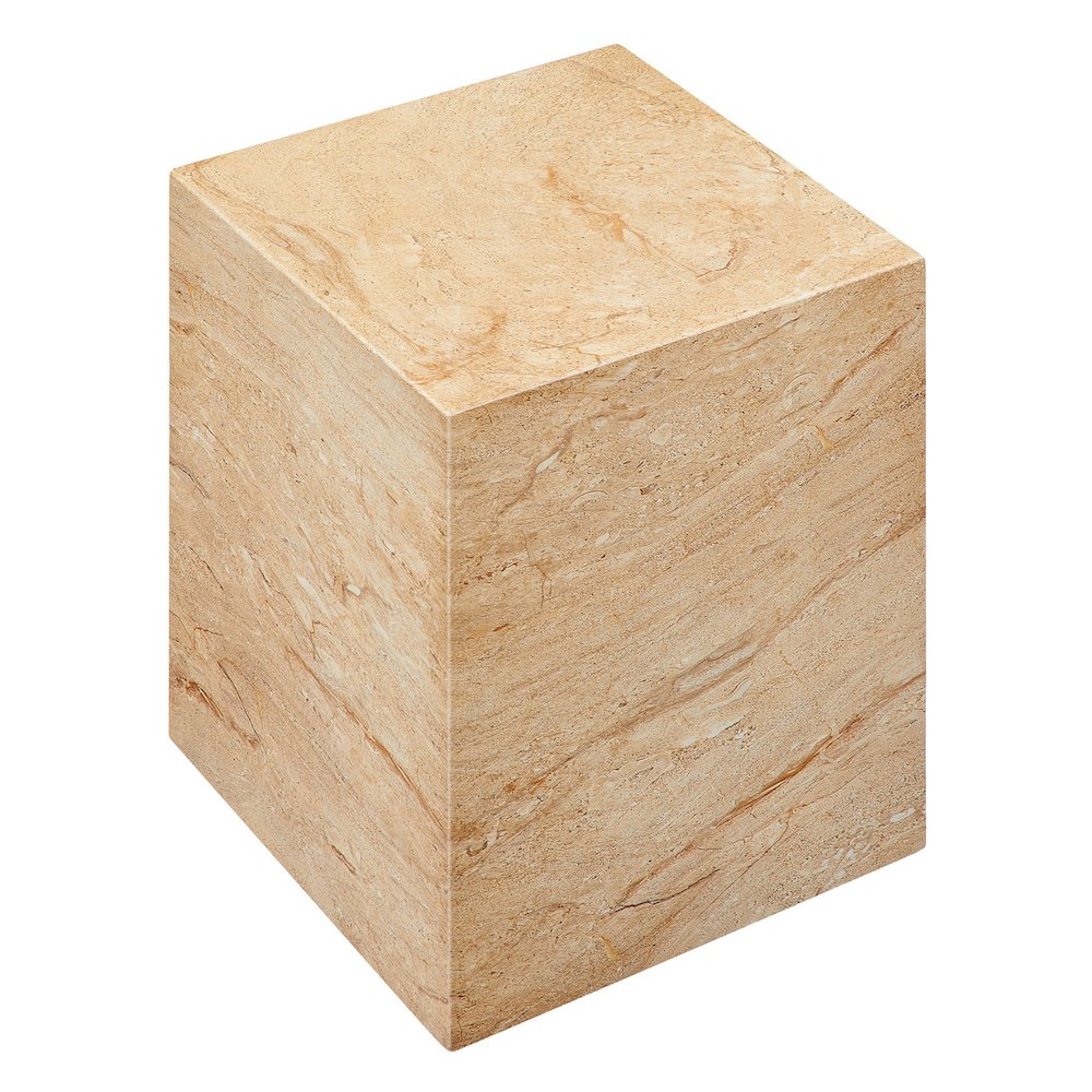 Jordana Square Plinth Indoor - Outdoor Patio Concrete Side Table. Picture 6