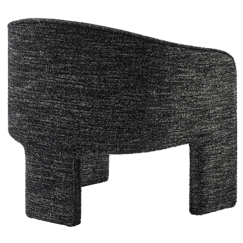 Greer Boucle Fabric Upholstered Accent Armchair. Picture 5
