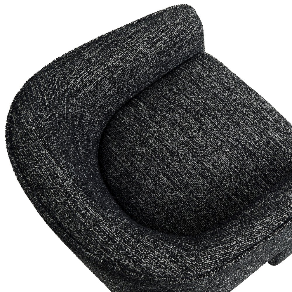 Greer Boucle Fabric Upholstered Accent Armchair. Picture 7