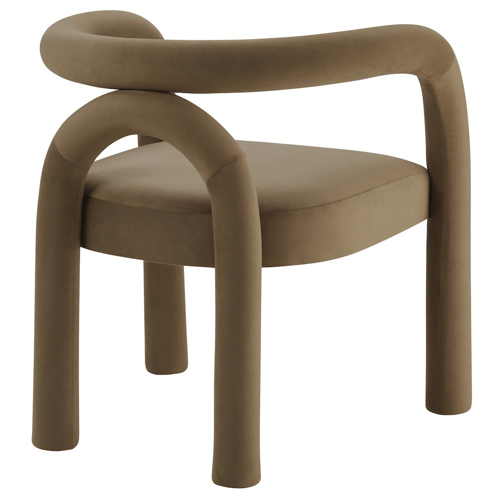 Astrid Performance Velvet Dining Chair. Picture 5