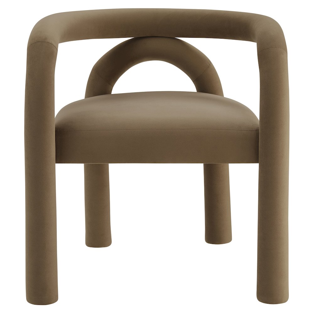 Astrid Performance Velvet Dining Chair. Picture 6