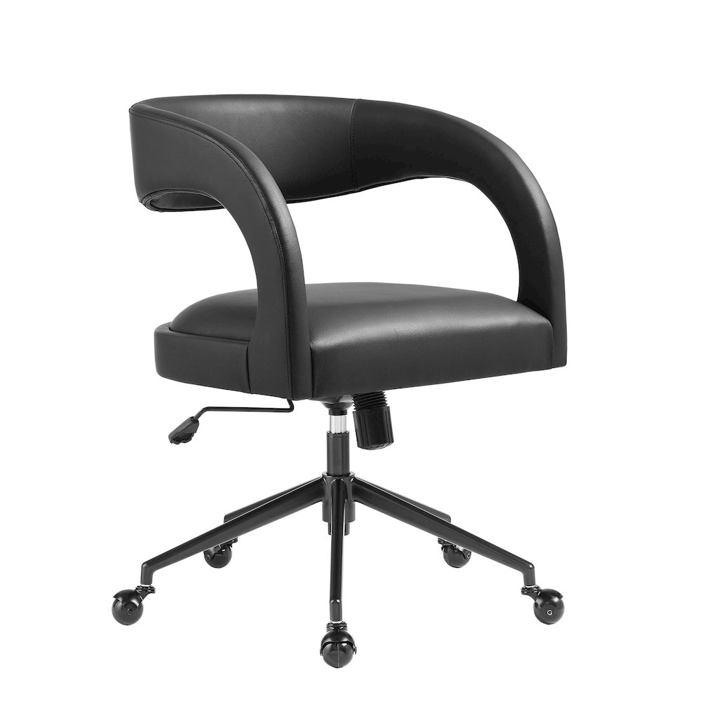 Pinnacle Vegan Leather Office Chair. Picture 1