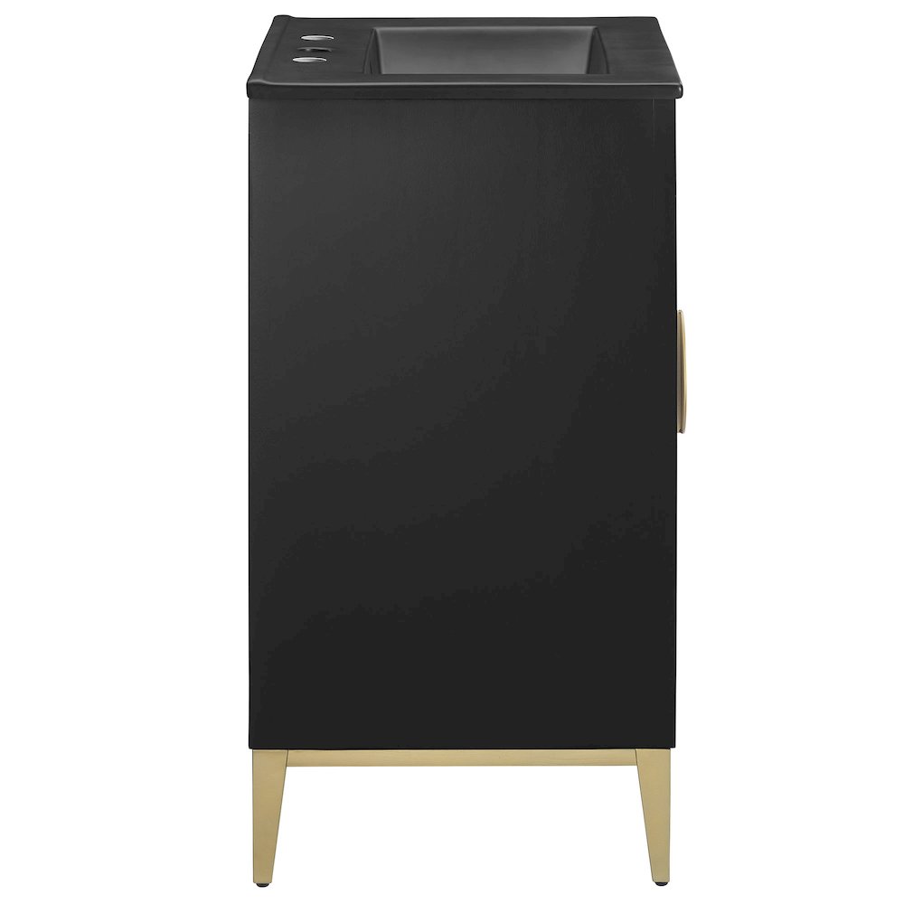 Beau 24" Wood Bathroom Vanity with Basin. Picture 4