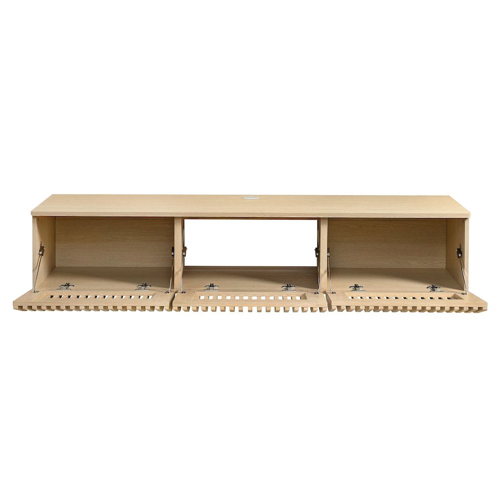 Vaughn 64" Wall Mount TV Stand. Picture 6