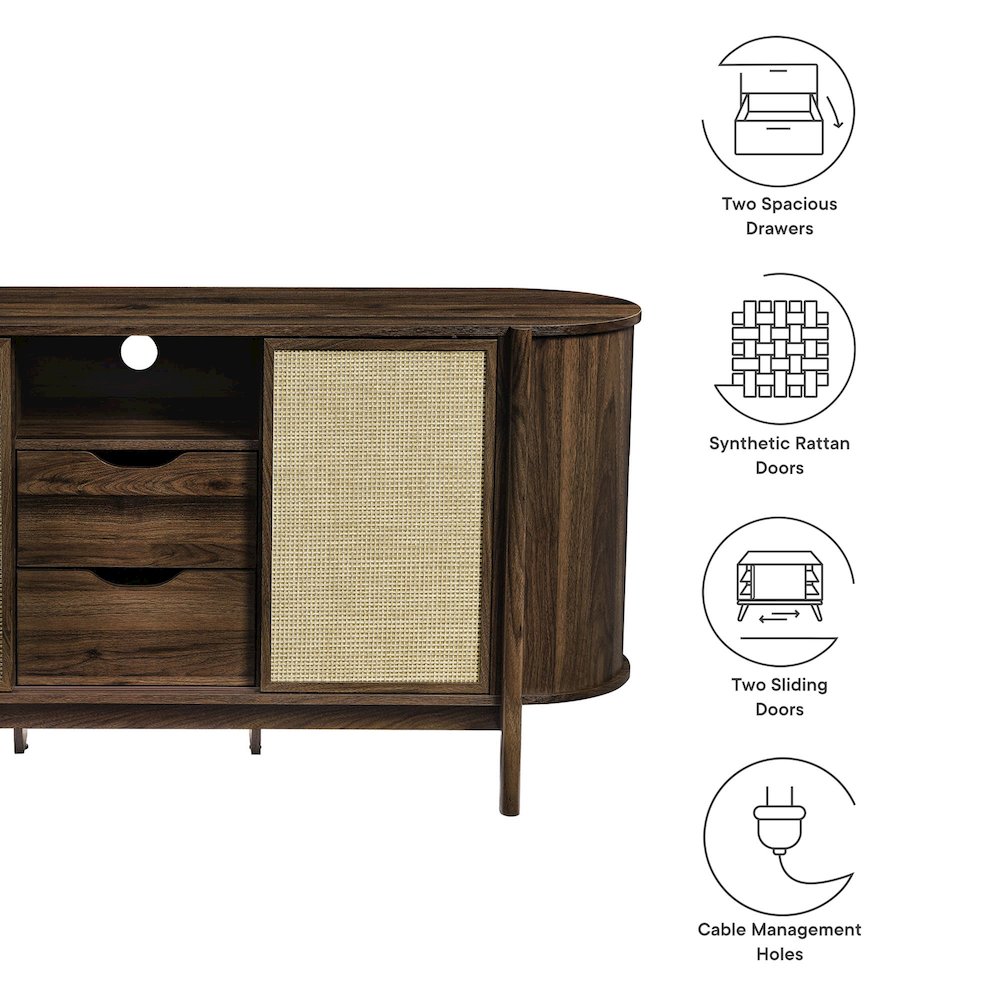 Reid 63" Curved Sideboard. Picture 3